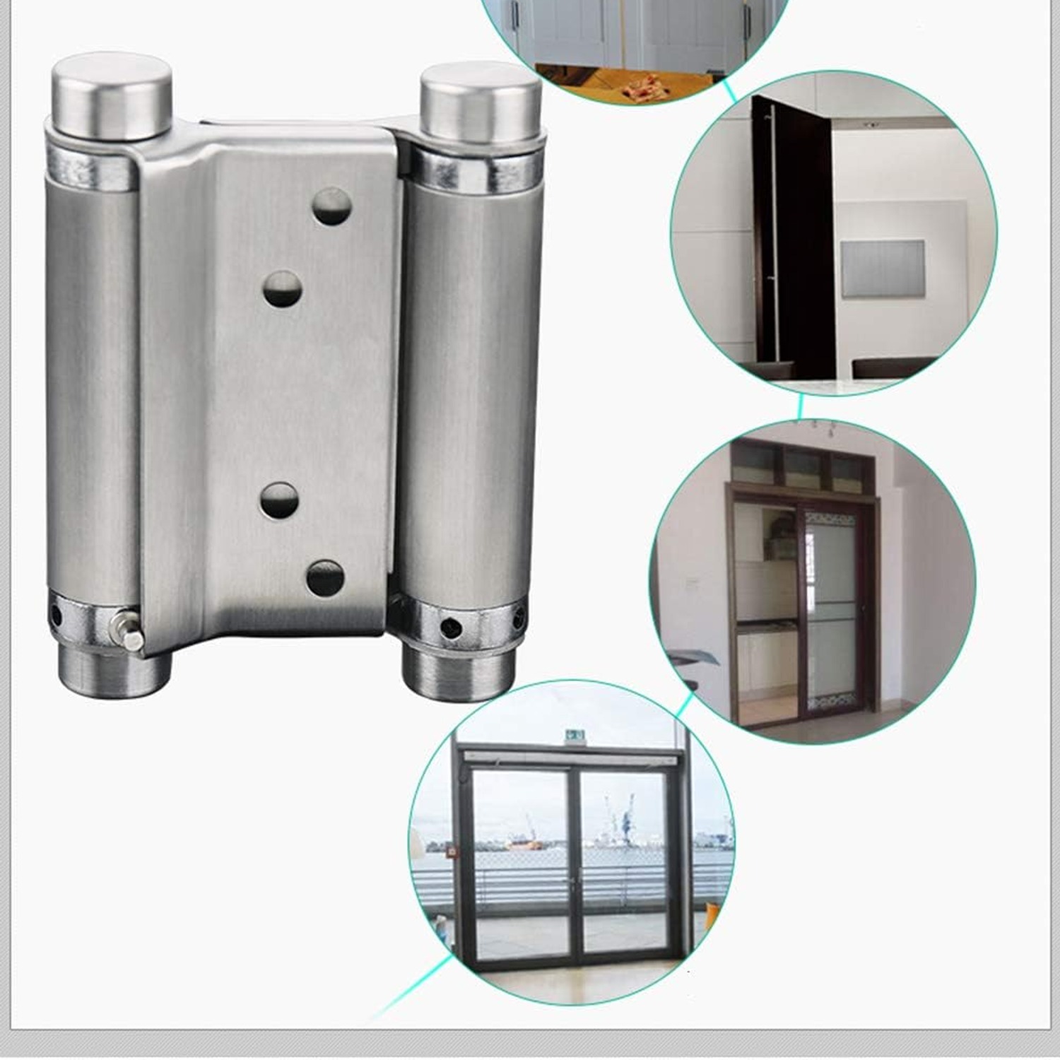 Auto-plaza Double Action Spring Hinges