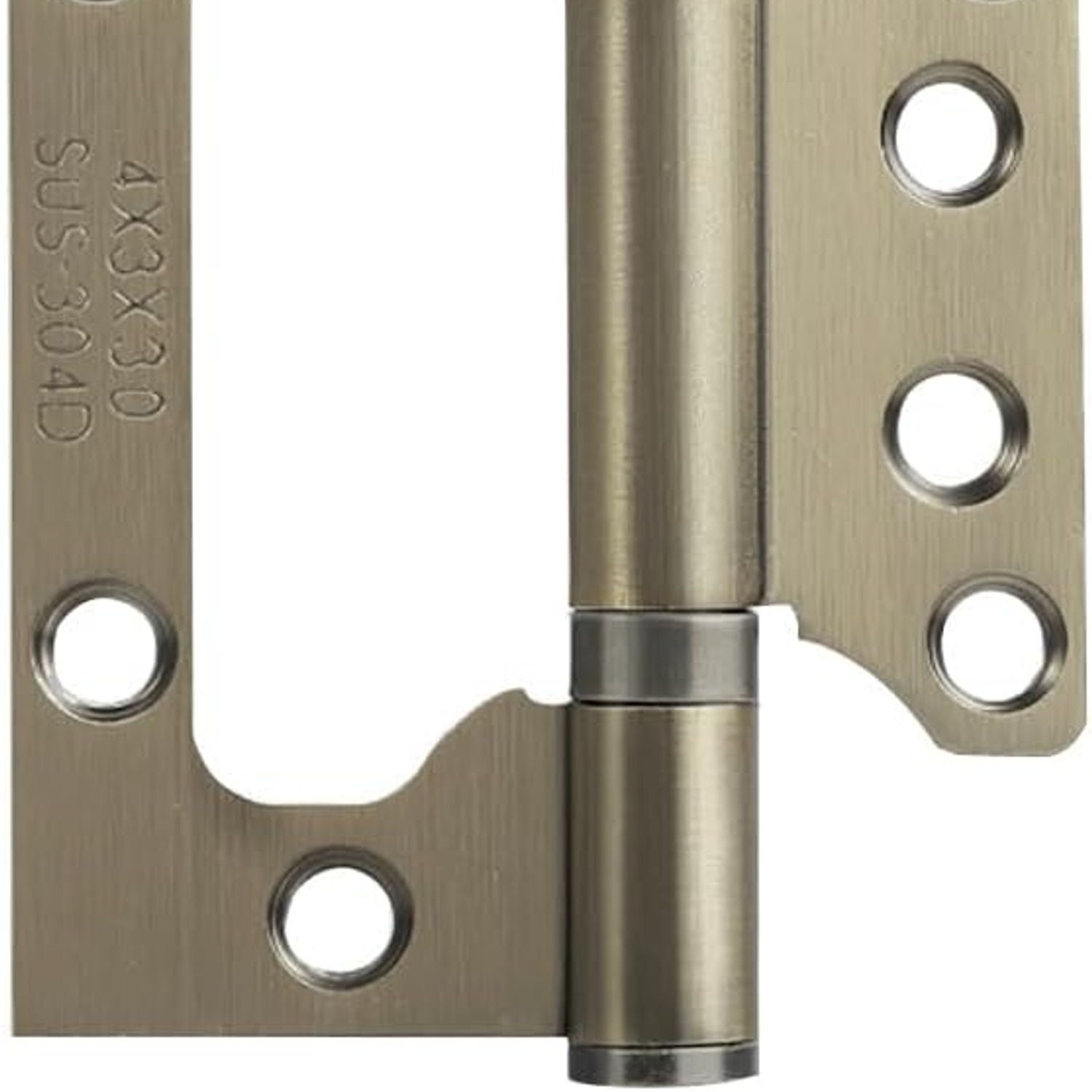 VOLUKA Non Mortise Door Hinges 6 Pack: image 2