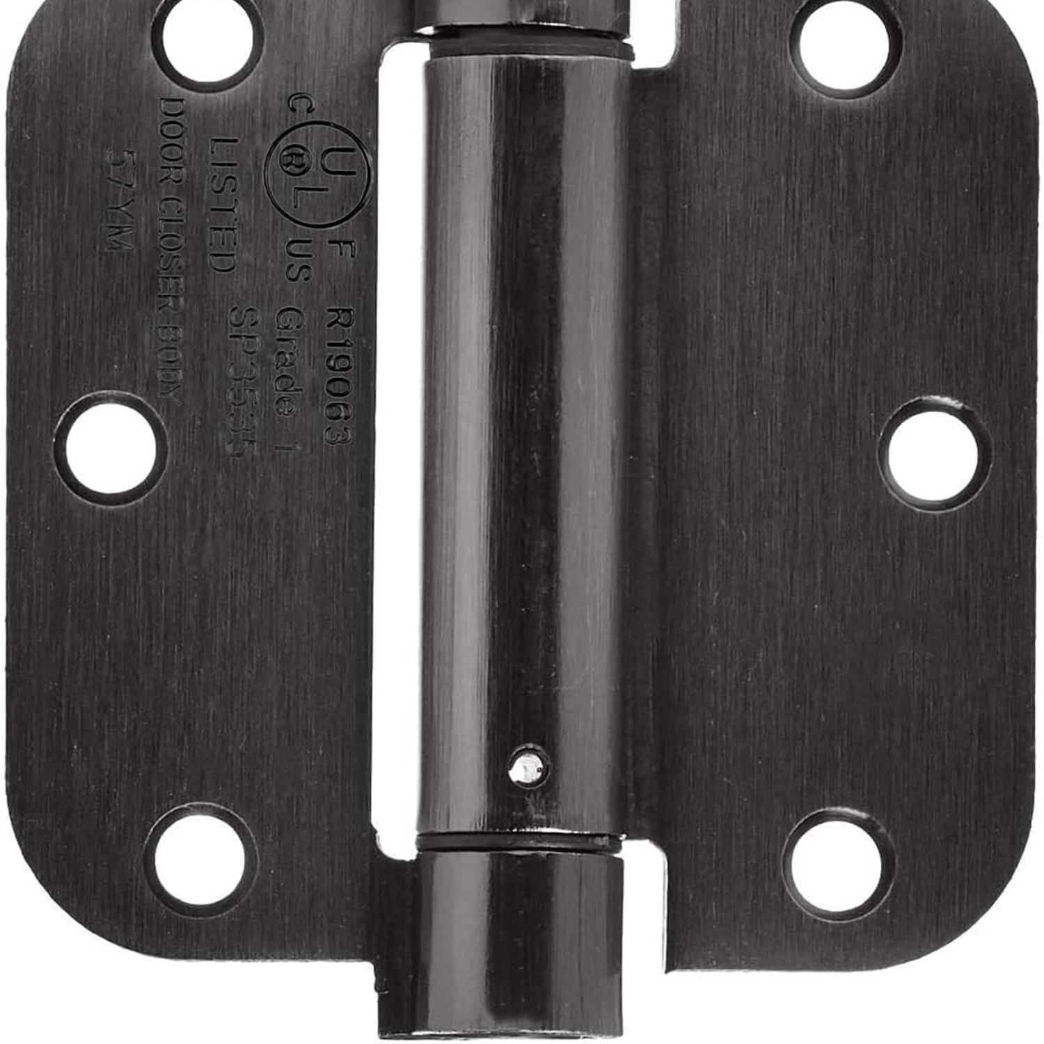 Self-Closing Door Hinge, 3.5 Inch, Oil Rubbed Bronze