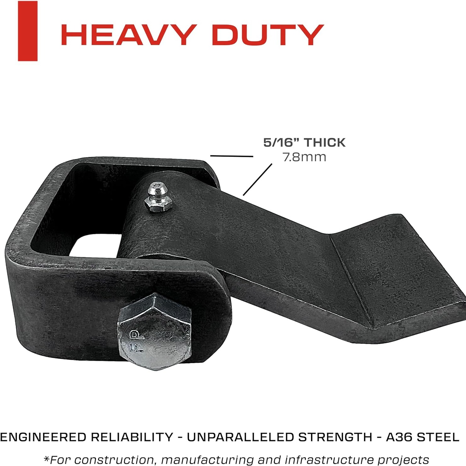 Sidco Supply Weld-On Trailer Strap Hinge: image 3